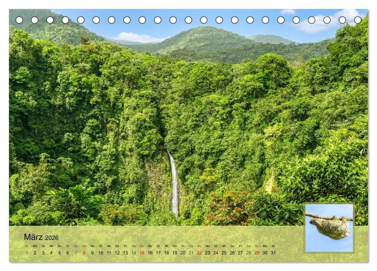 Bild: 9783457304334 | Costa Rica Dreams Tropische Naturwunder (Tischkalender 2026 DIN A5...
