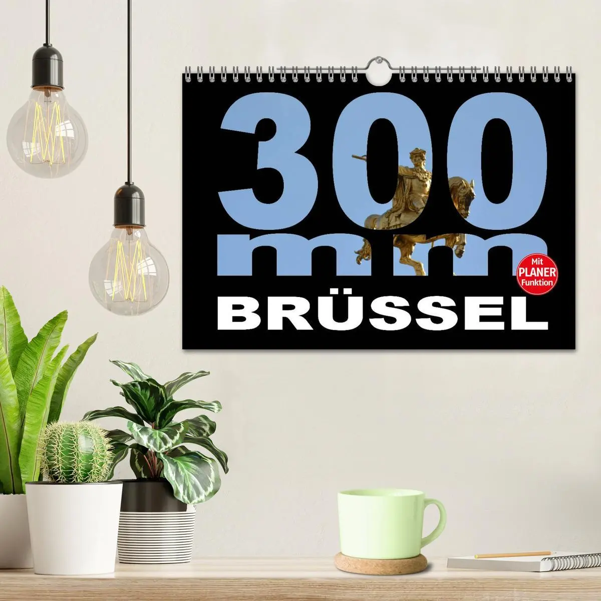 Bild: 9783516014334 | 300mm - Brüssel (Wandkalender 2026 DIN A4 quer), CALVENDO...