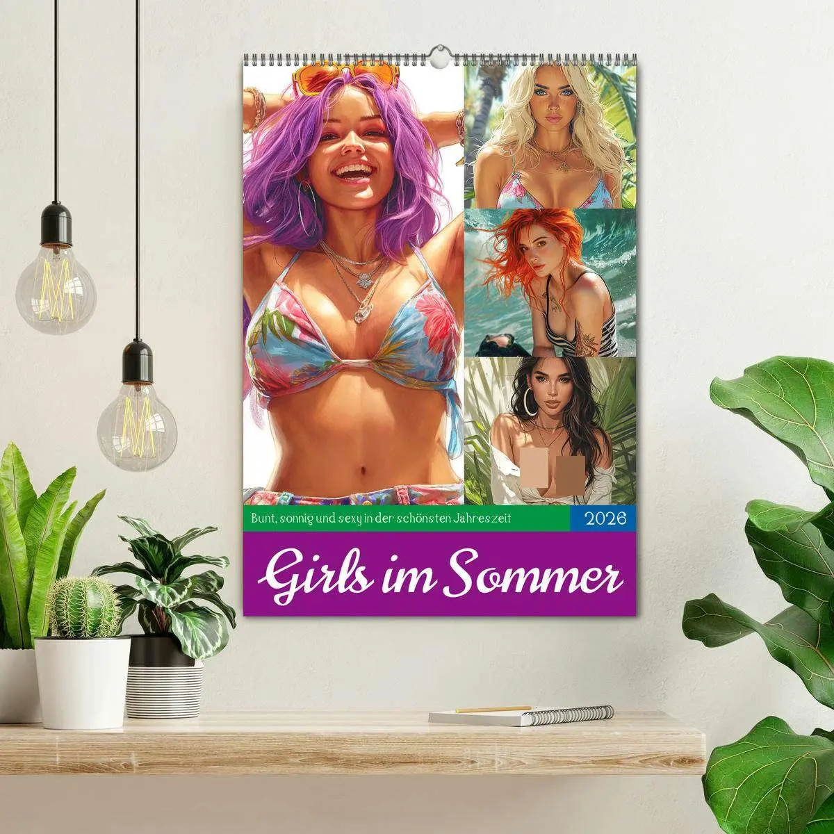 Bild: 9783516254334 | Girls im Sommer. Bunt, sonnig und sexy in der schönsten Jahreszeit...
