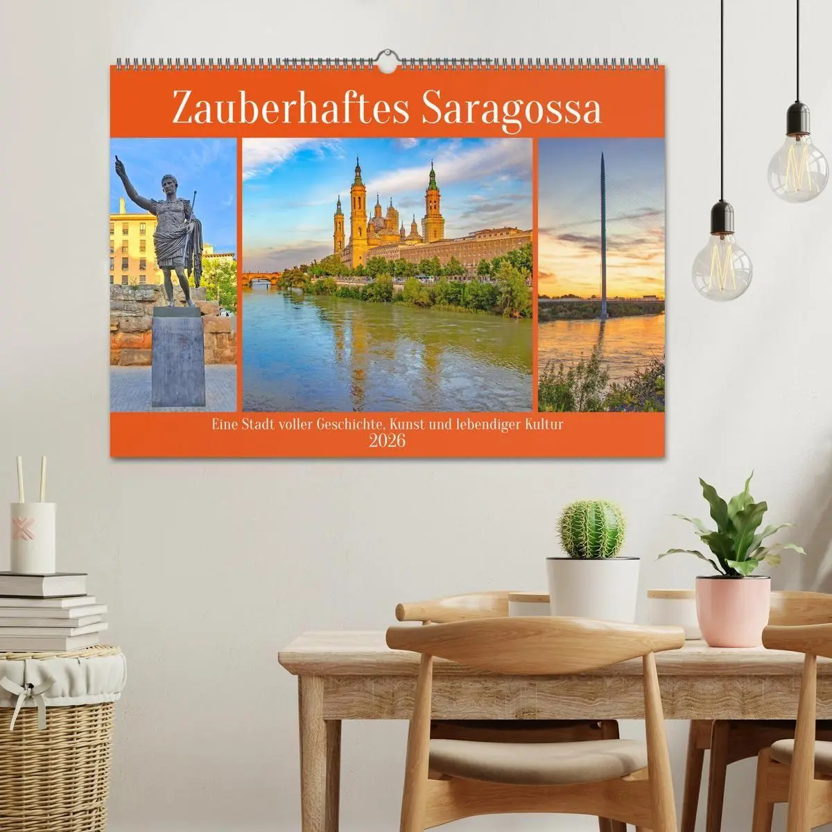Bild: 9783516704334 | Zauberhaftes Saragossa (Wandkalender 2026 DIN A2 quer), CALVENDO...