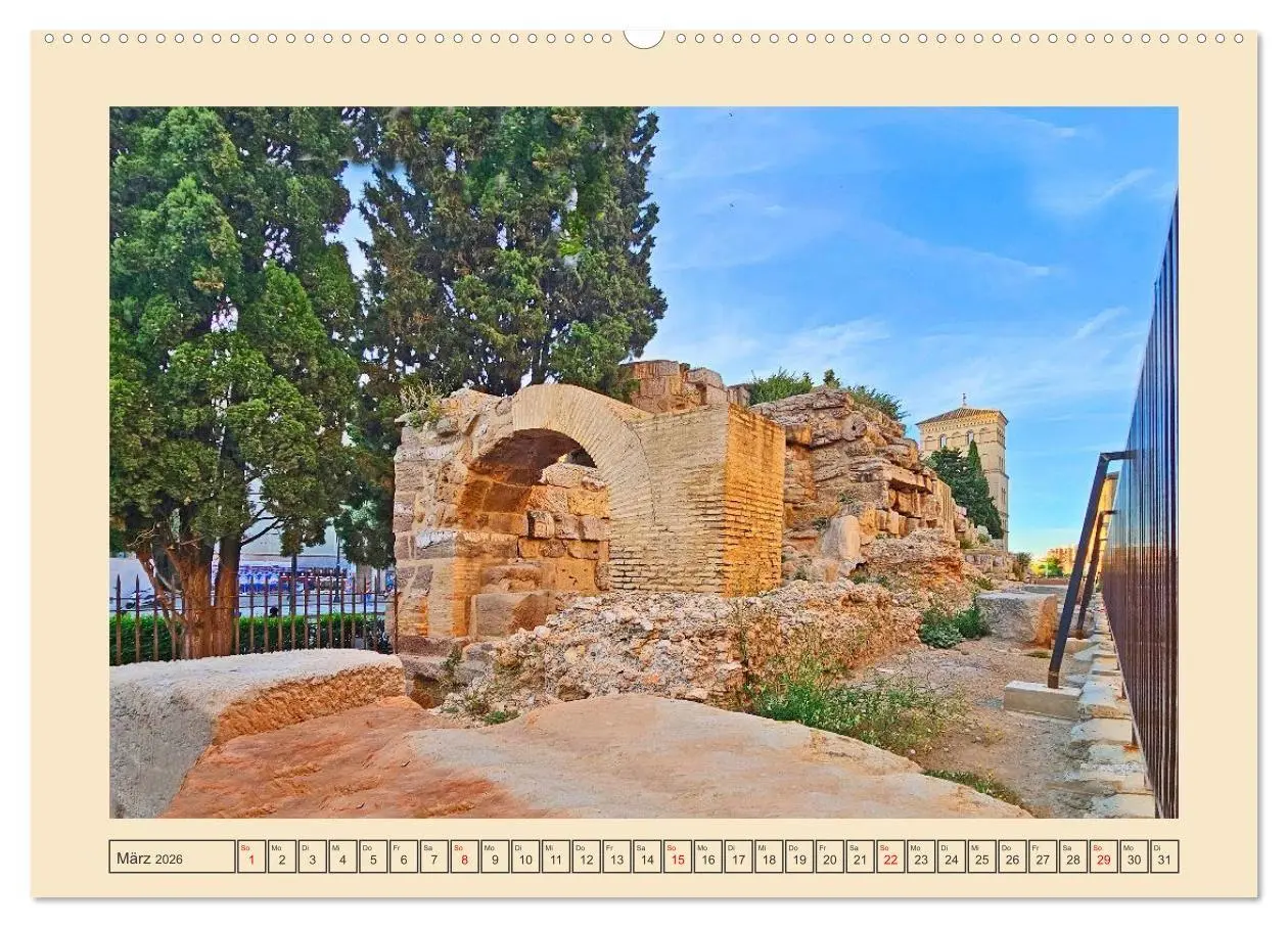 Bild: 9783516704334 | Zauberhaftes Saragossa (Wandkalender 2026 DIN A2 quer), CALVENDO...