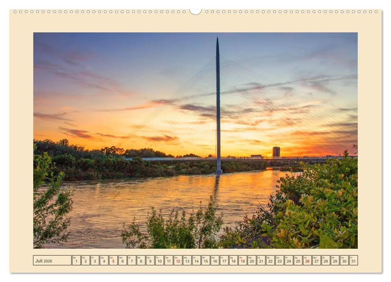 Bild: 9783516704334 | Zauberhaftes Saragossa (Wandkalender 2026 DIN A2 quer), CALVENDO...