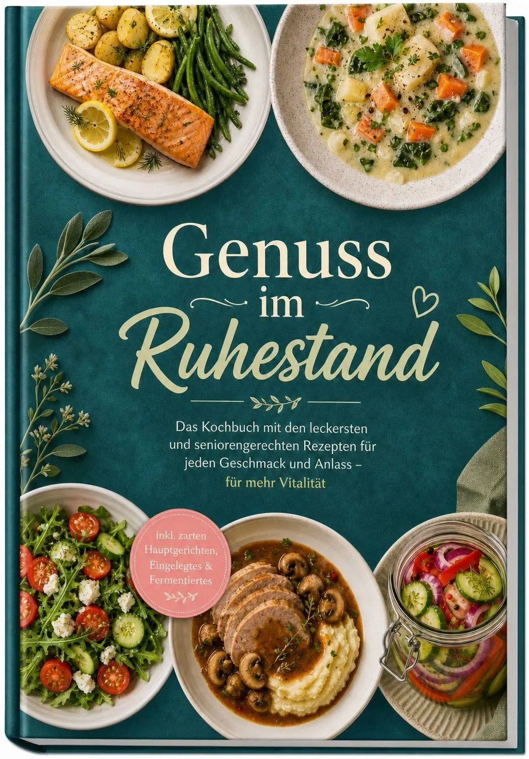 Cover: 9783989104334 | Genuss im Ruhestand: Das Kochbuch mit den leckersten und...