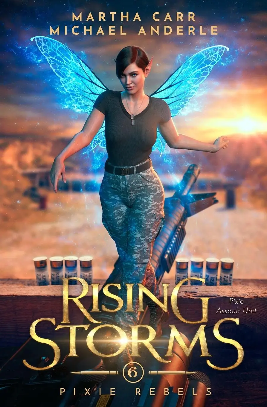 Cover: 9798888784334 | Rising Storms | Pixie Rebels Book 6 | Martha Carr (u. a.) | Buch