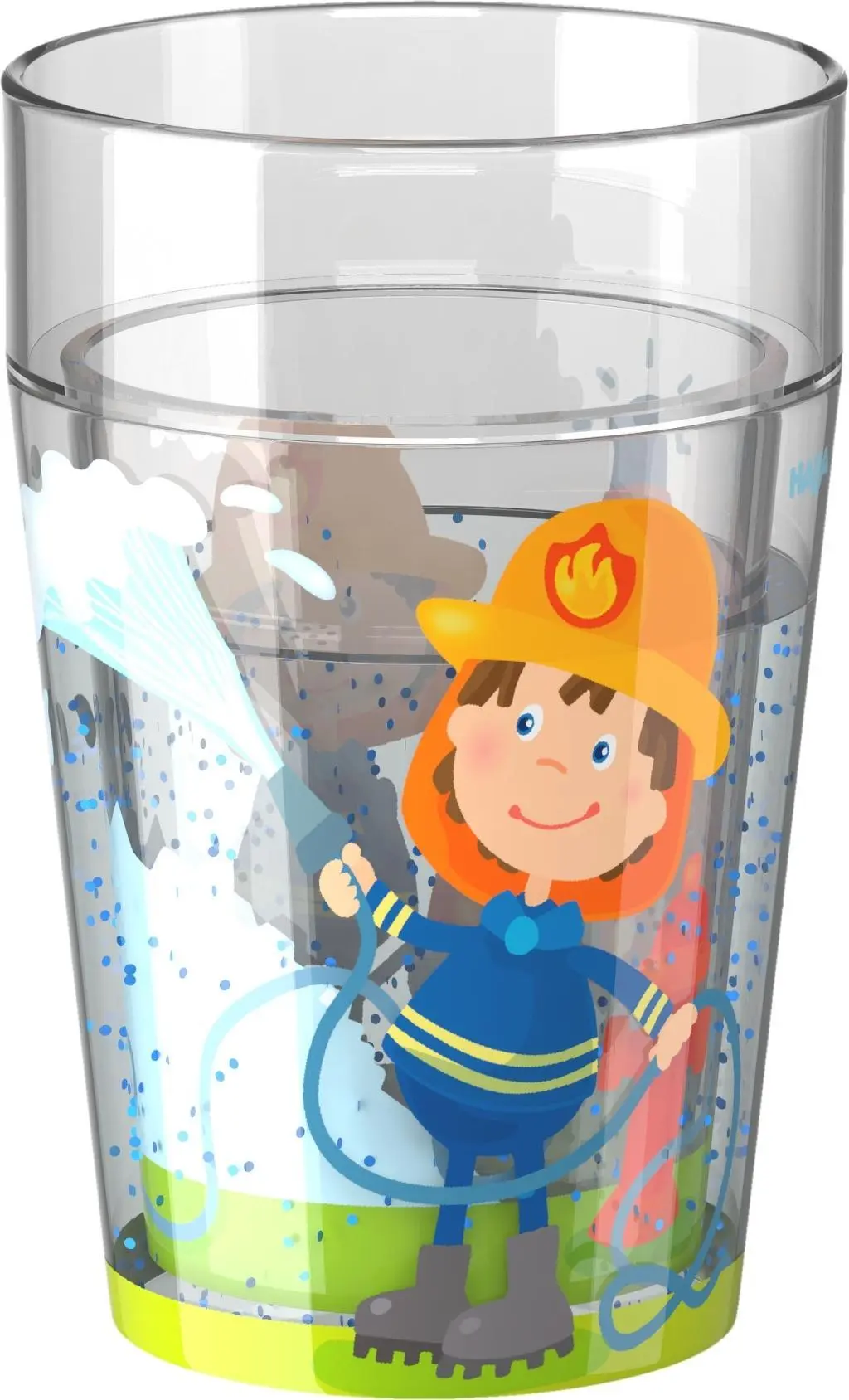 Cover: 4010168234434 | Glitzerbecher Feuerwehr | Deutsch | 2018 | HABA Sales GmbH &amp; Co.KG