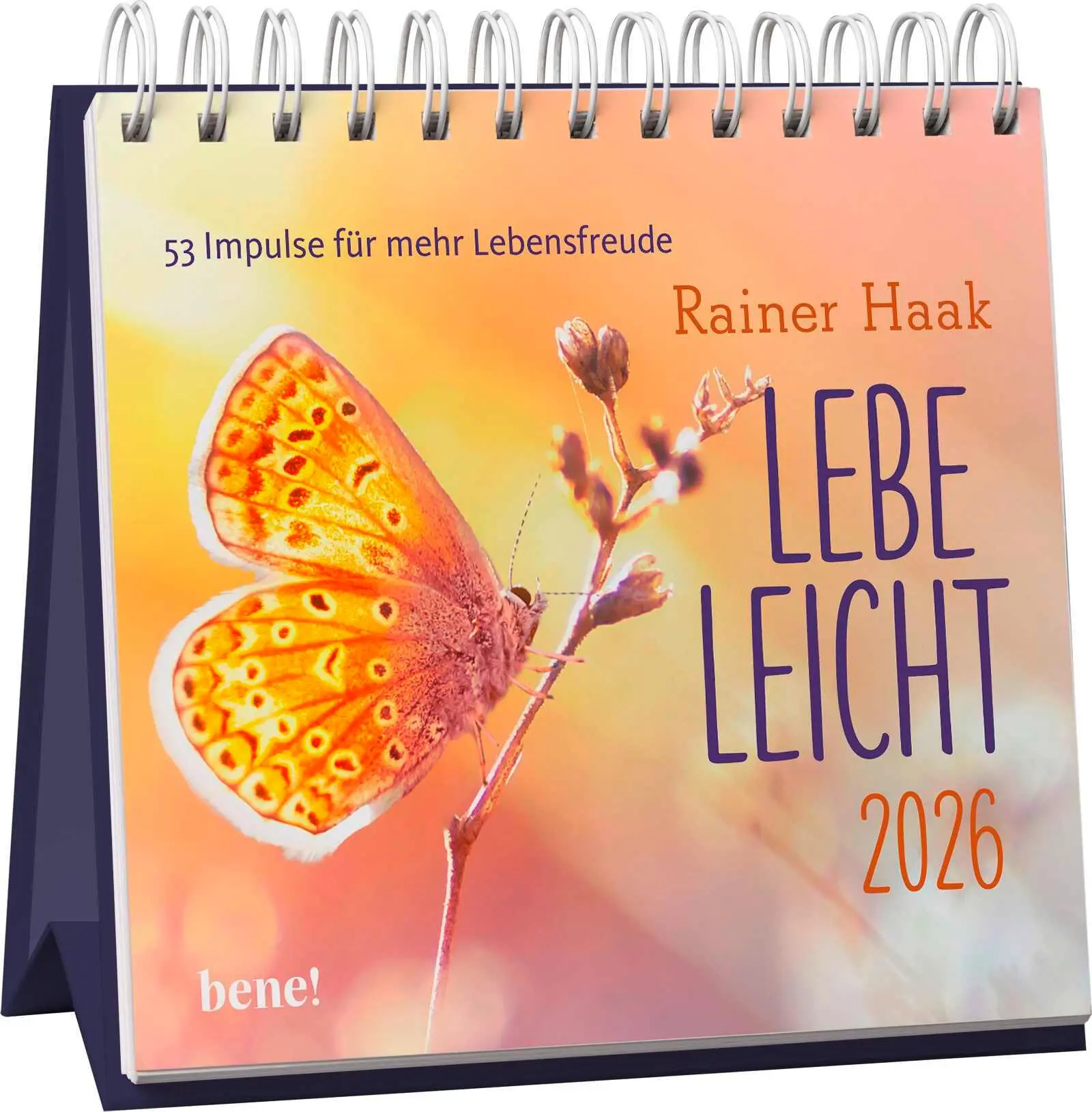 Cover: 4251693904434 | Wochenkalender 2026: Lebe leicht | Rainer Haak | Kalender | 108 S.