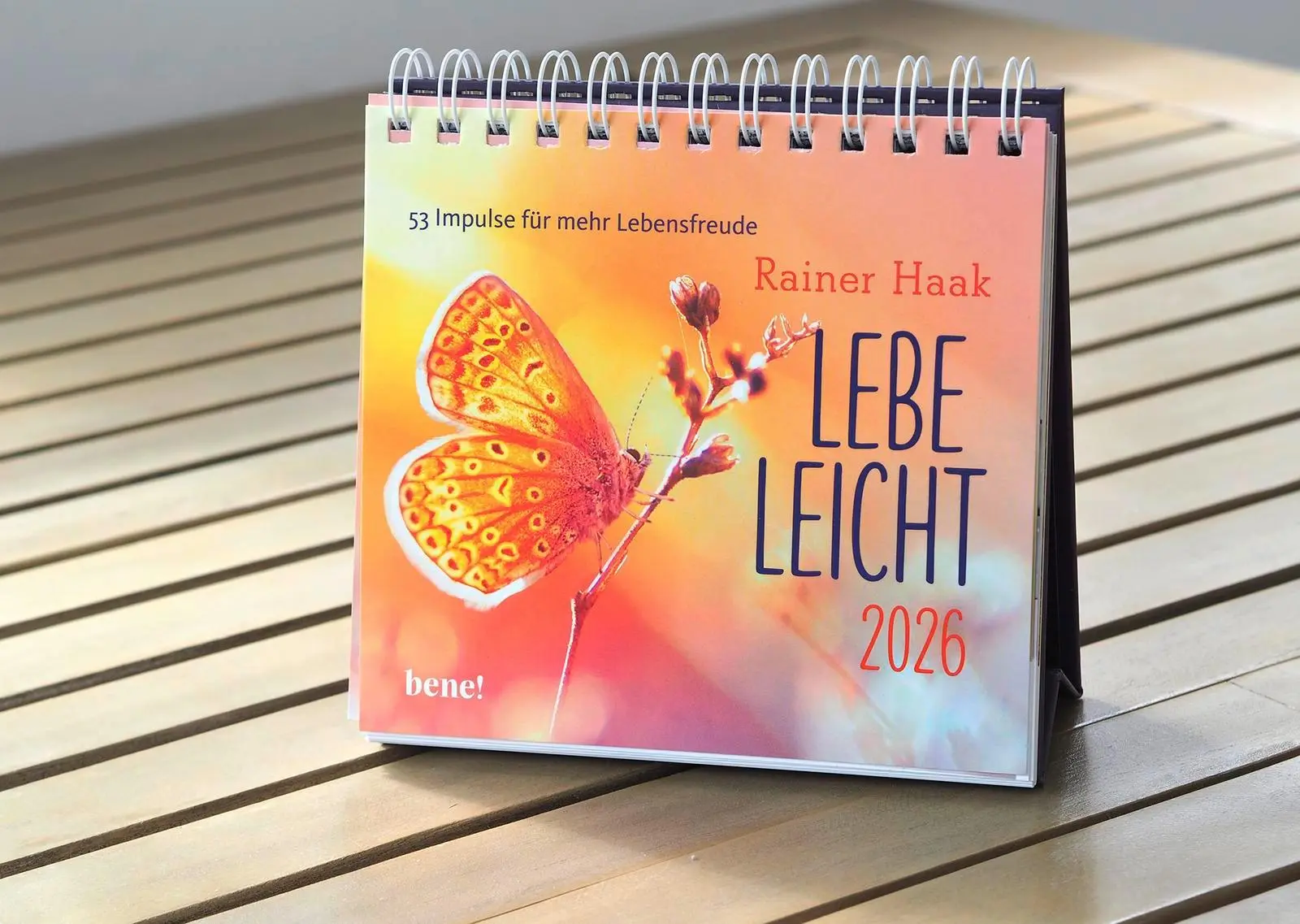 Bild: 4251693904434 | Wochenkalender 2026: Lebe leicht | Rainer Haak | Kalender | 108 S.