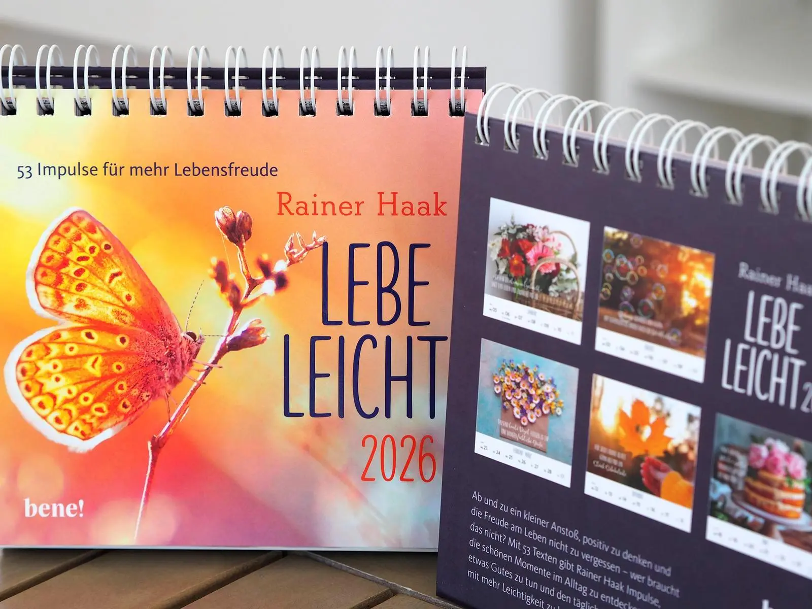 Bild: 4251693904434 | Wochenkalender 2026: Lebe leicht | Rainer Haak | Kalender | 108 S.