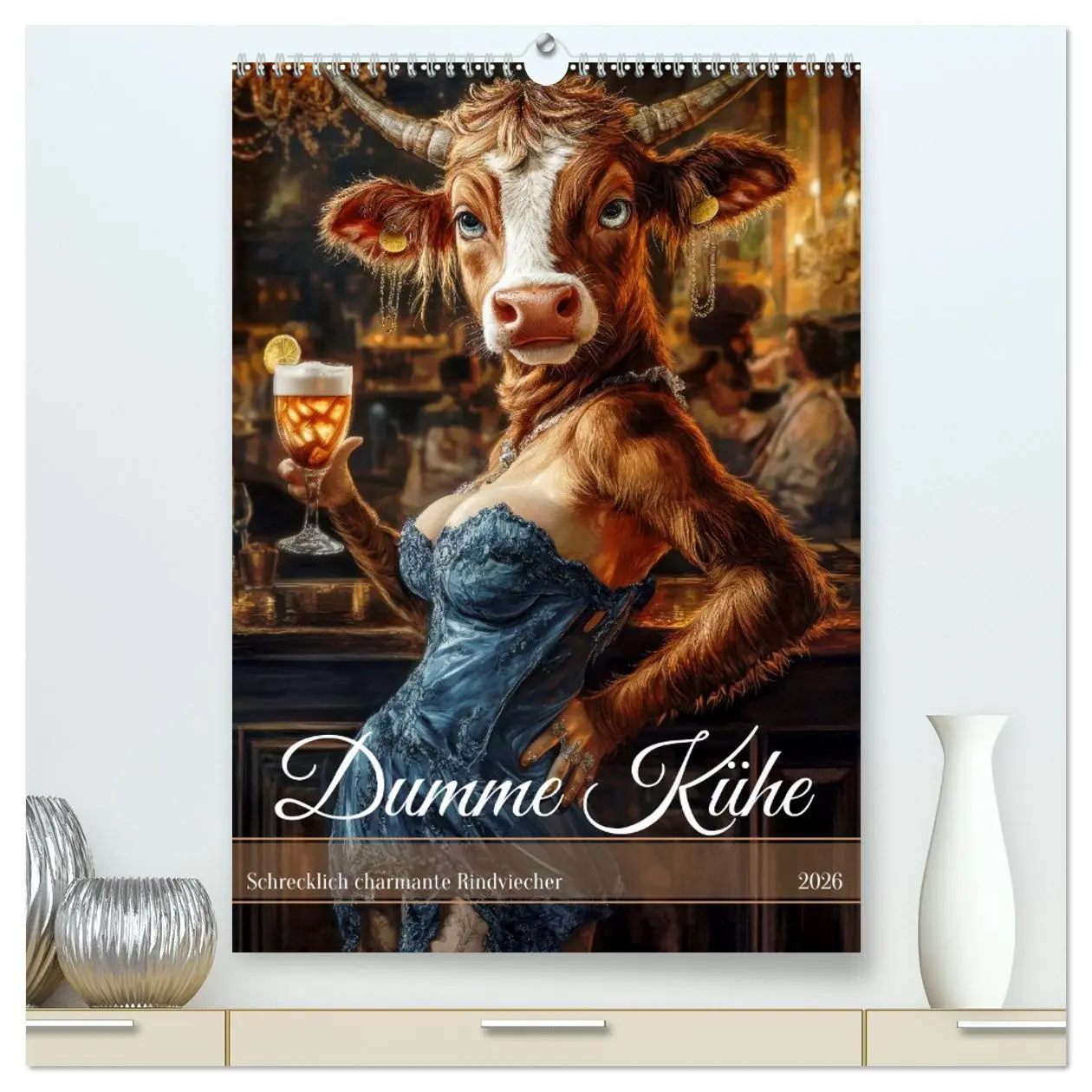 Cover: 9783516244434 | Dumme Kühe - Schrecklich charmante Rindviecher (hochwertiger...