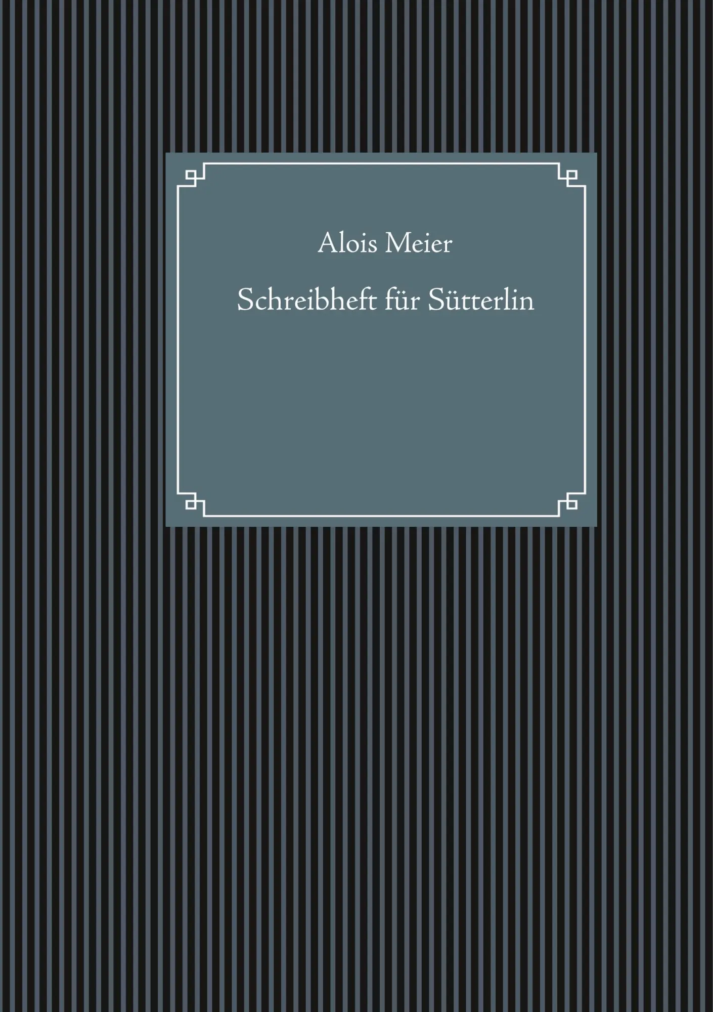 Cover: 9783740744434 | Schreibheft für Sütterlin | Alois Meier | Taschenbuch | 180 S. | 2019