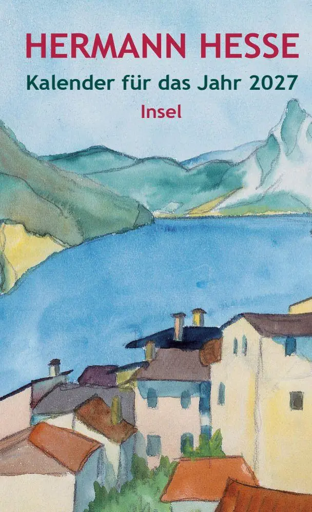 Cover: 9783458684534 | Hermann Hesse Kalender für das Jahr 2027 | Hermann Hesse | Buch | 2027