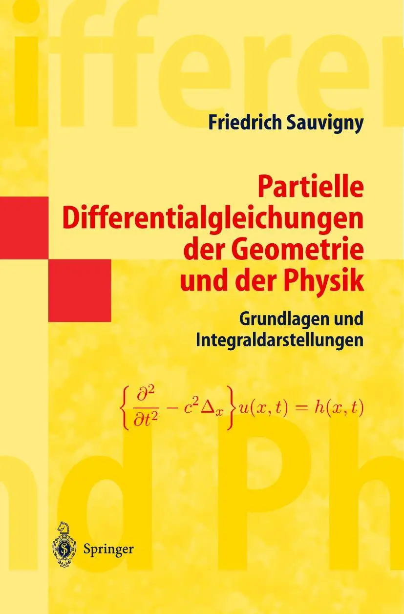Cover: 9783540204534 | Partielle Differentialgleichungen der Geometrie und der Physik 1 | xii