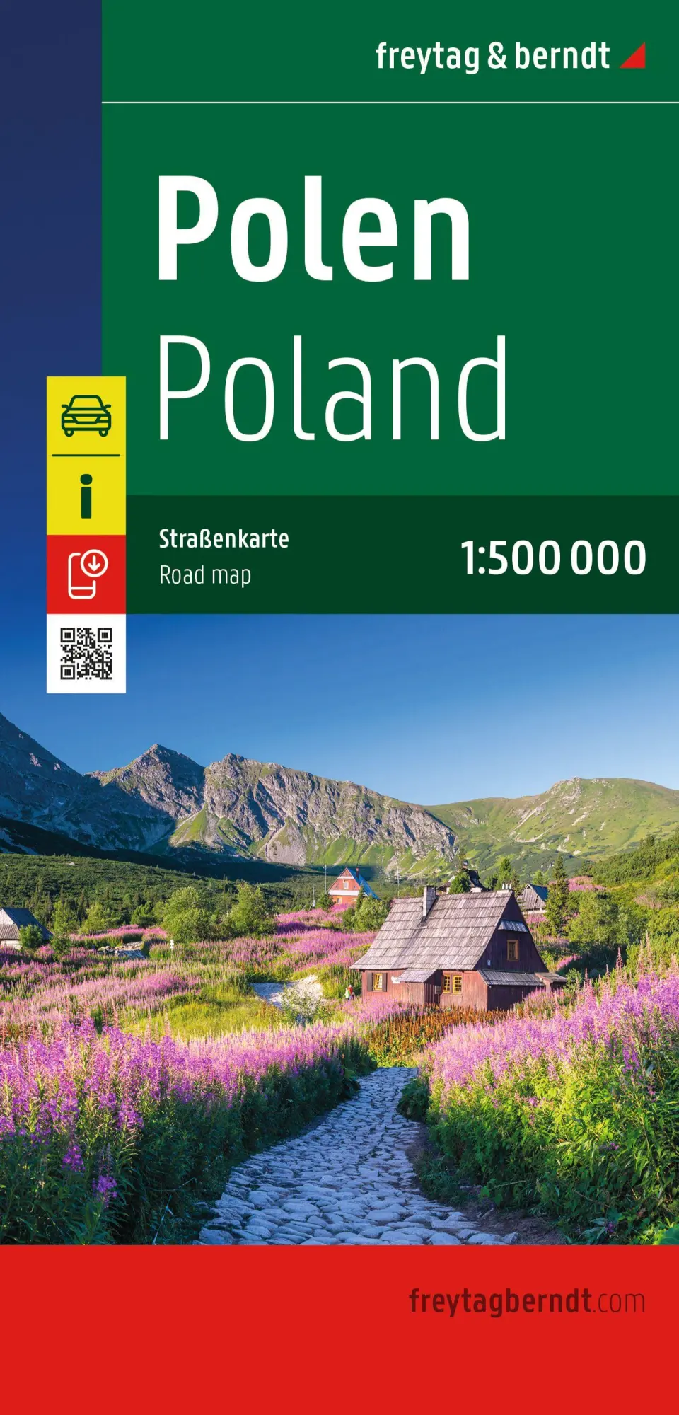 Cover: 9783707924534 | Polen, Straßenkarte 1:500.000, freytag &amp; berndt | Freytag &amp; Berndt