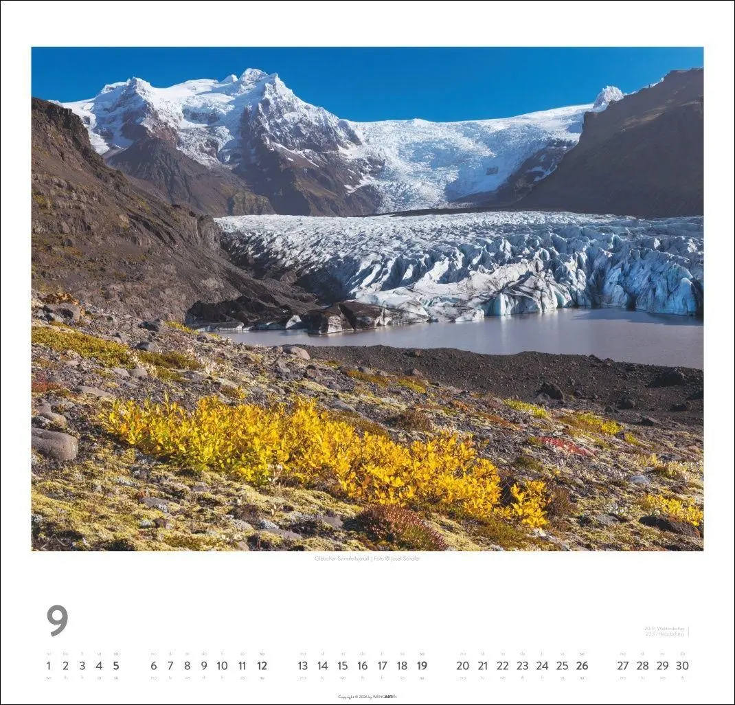 Bild: 9783839904534 | Island Kalender 2027 - Insel aus Feuer und Eis | Josef Schäfer | 14 S.