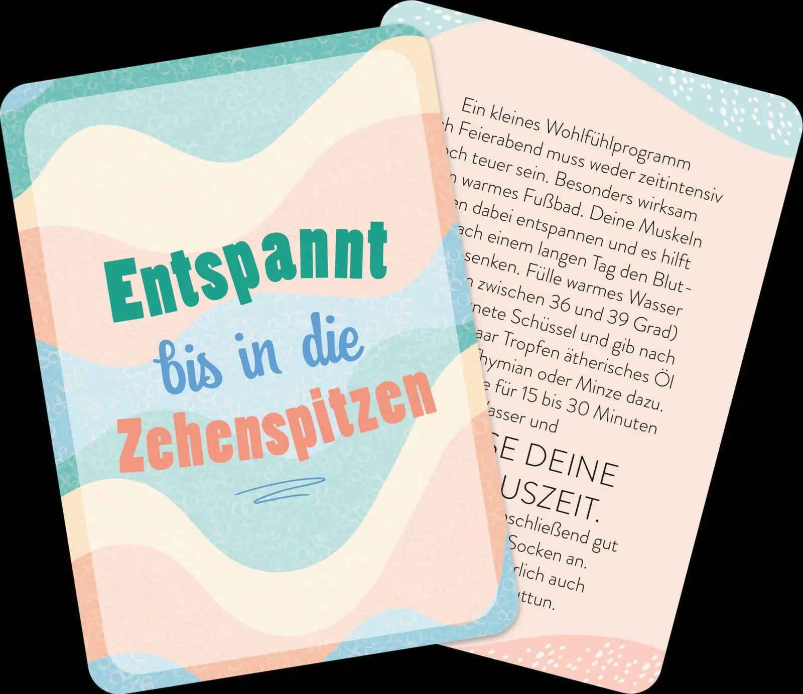 Bild: 9783848504534 | Impulskarten: Less stress - 50 Impulse für mehr Entspannung und...