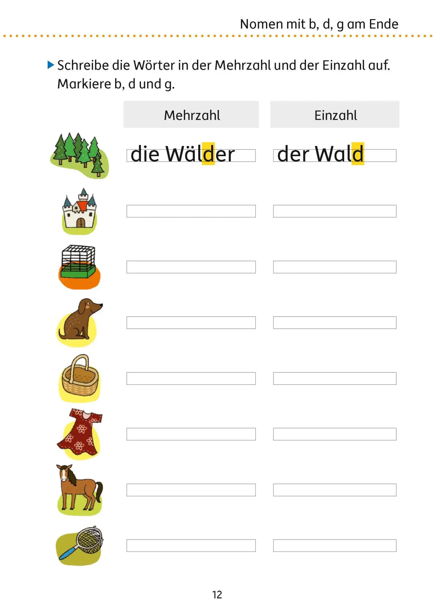 Bild: 9783881004534 | Mein Übungsheft Rechtschreiben 3. Klasse | Christine Weideneder | 2021