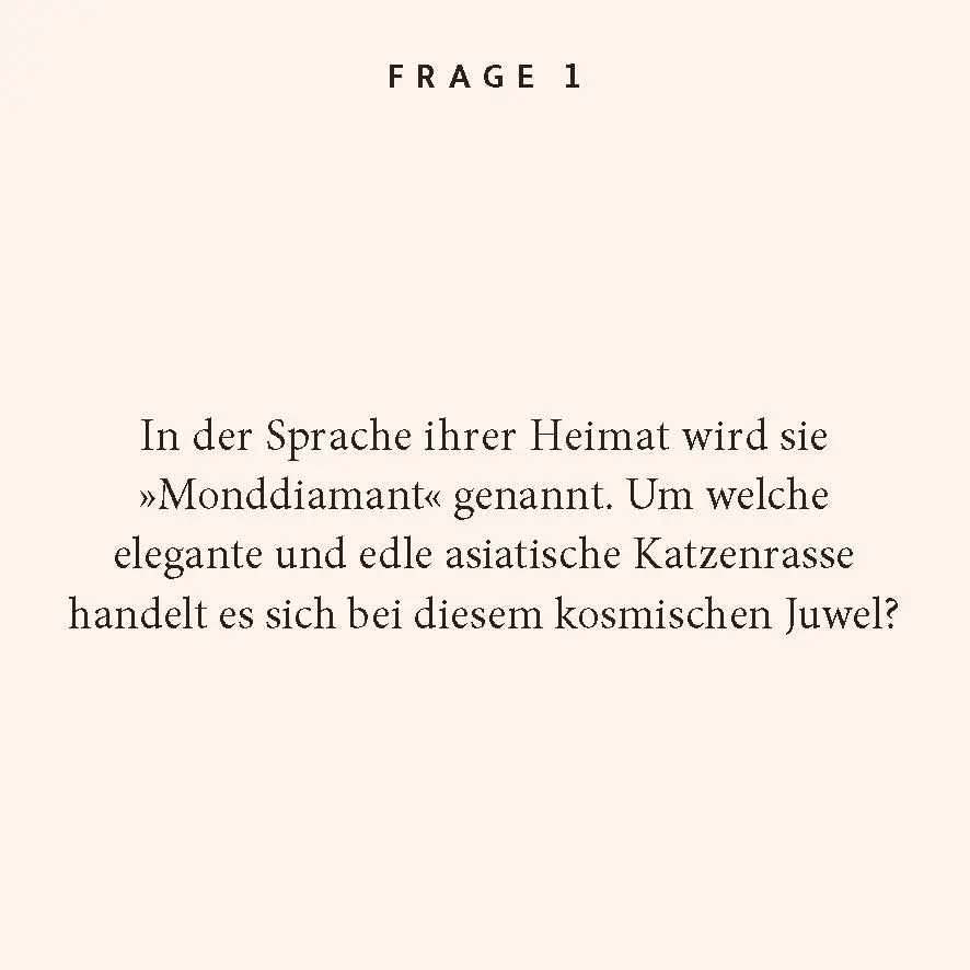 Bild: 9783899784534 | Katzen-Quiz | 100 Fragen und Antworten | Peter Glaser | Taschenbuch