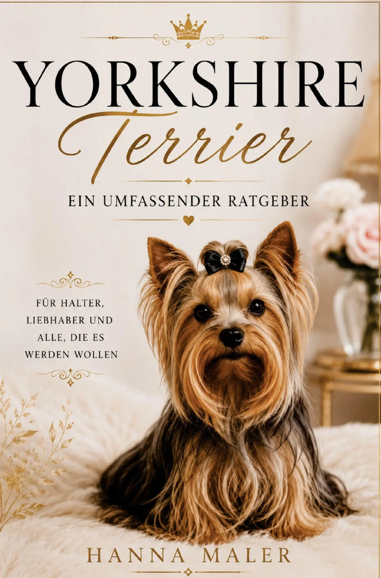 Cover: 9789403914534 | Yorkshire Terrier Ratgeber - Das Yorkshire Terrier Buch | Hanna Maler