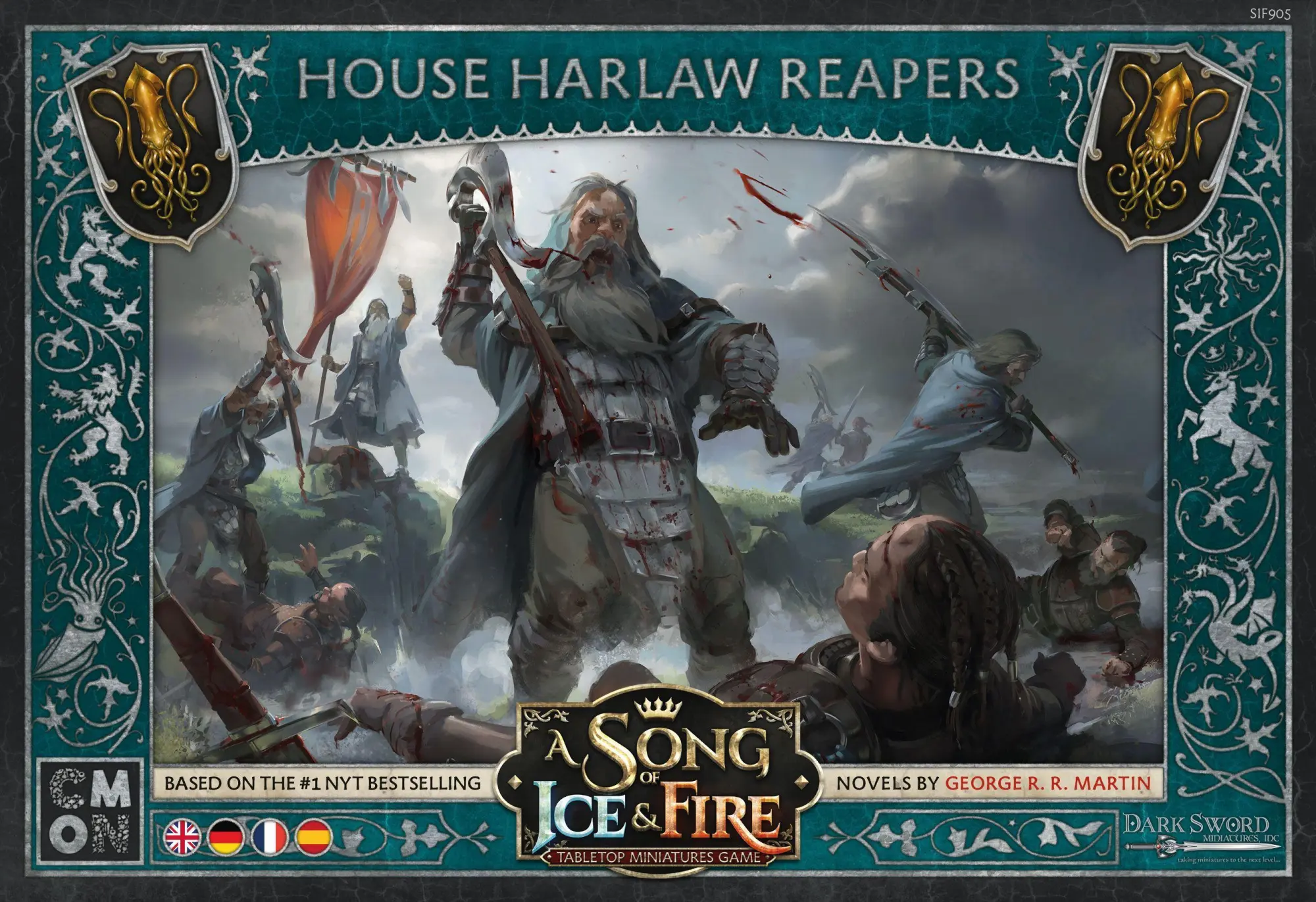 Cover: 889696014634 | Song of Ice &amp; Fire - House Harlaw Reapers | Cmon | Spiel | CMND0214