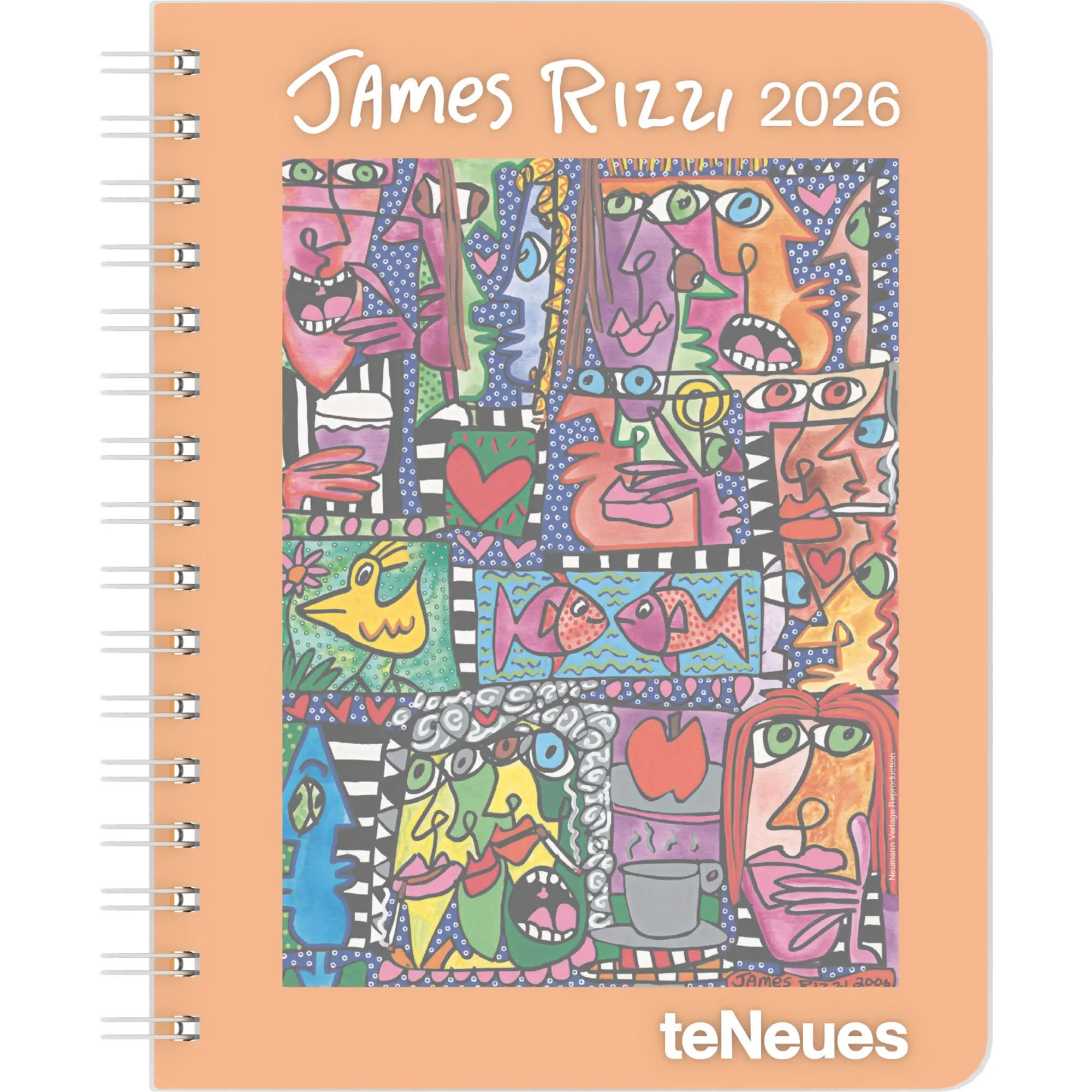 Cover: 4069095004634 | James Rizzi 2026 - Diary - Buchkalender - Taschenkalender -...