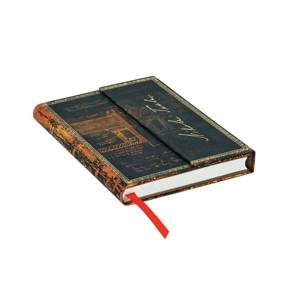 Bild: 9781439754634 | Notizbuch Tesla, Skizze einer Turbine Mini Liniert | Buch | 2019