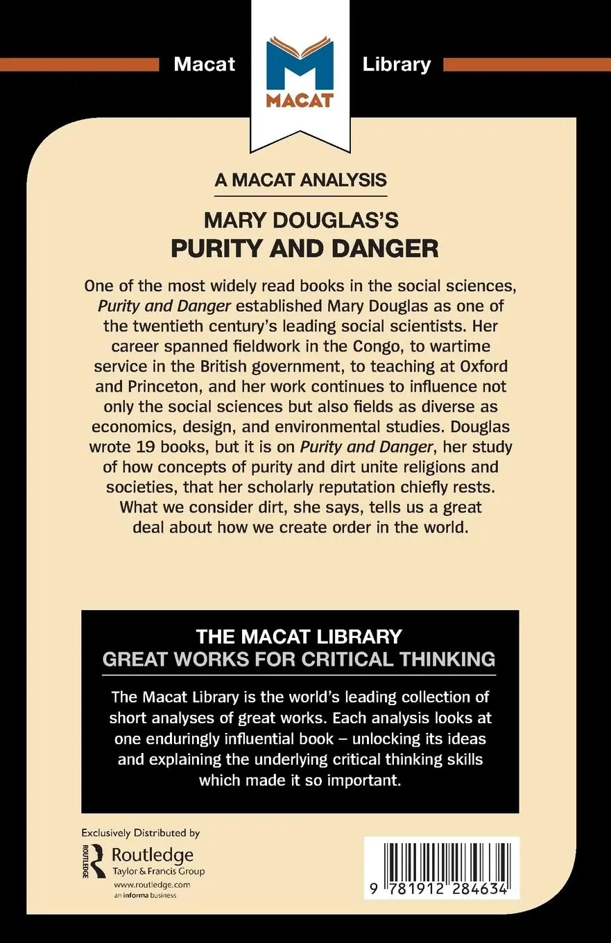 Rückseite: 9781912284634 | An Analysis of Mary Douglas's Purity and Danger | Pádraig Belton