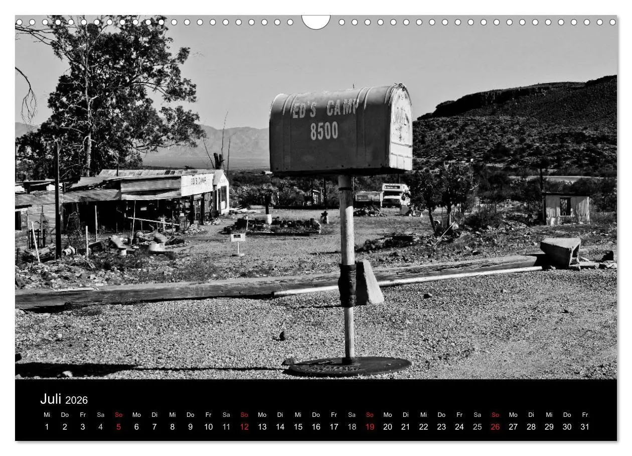 Bild: 9783516154634 | Route 66 (Wandkalender 2026 DIN A3 quer), CALVENDO Monatskalender