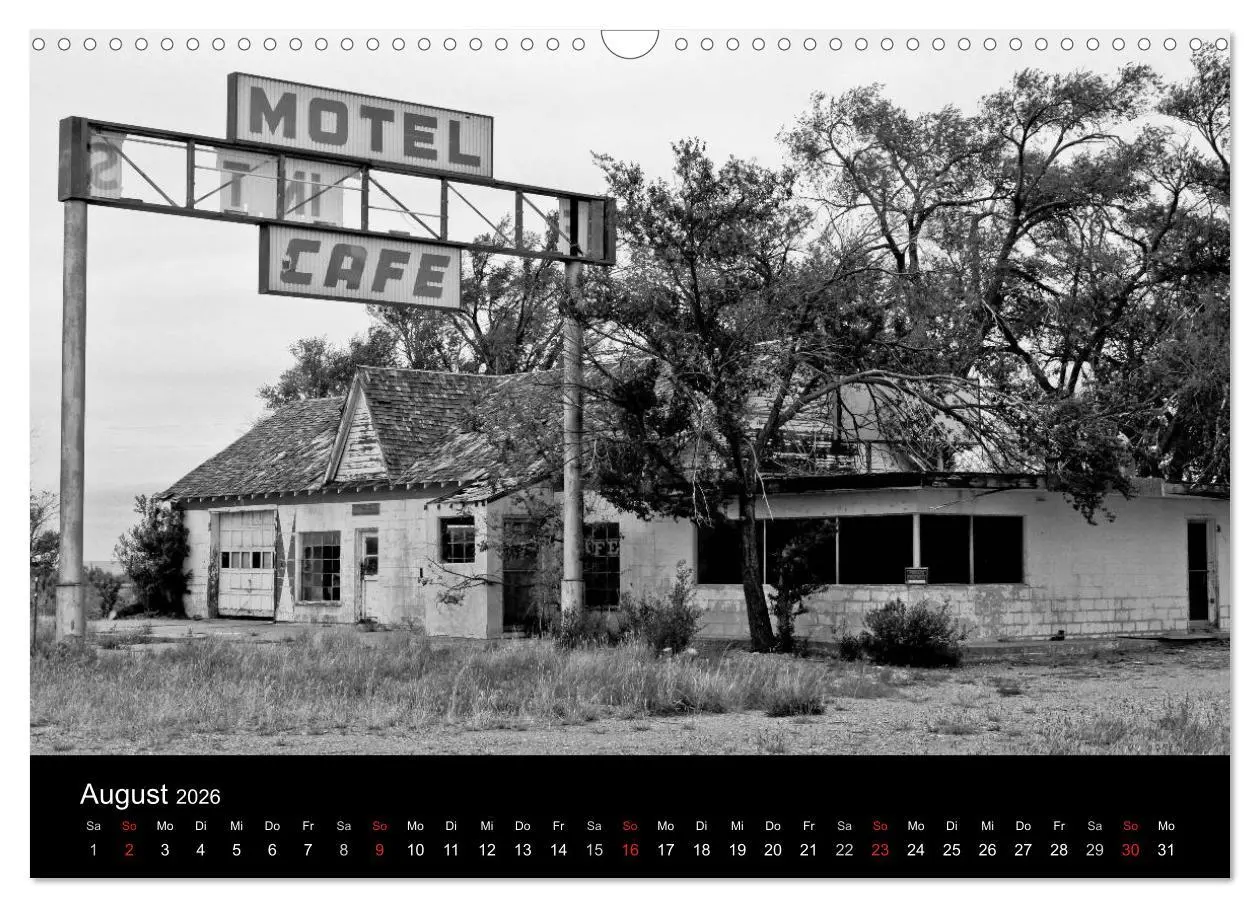 Bild: 9783516154634 | Route 66 (Wandkalender 2026 DIN A3 quer), CALVENDO Monatskalender