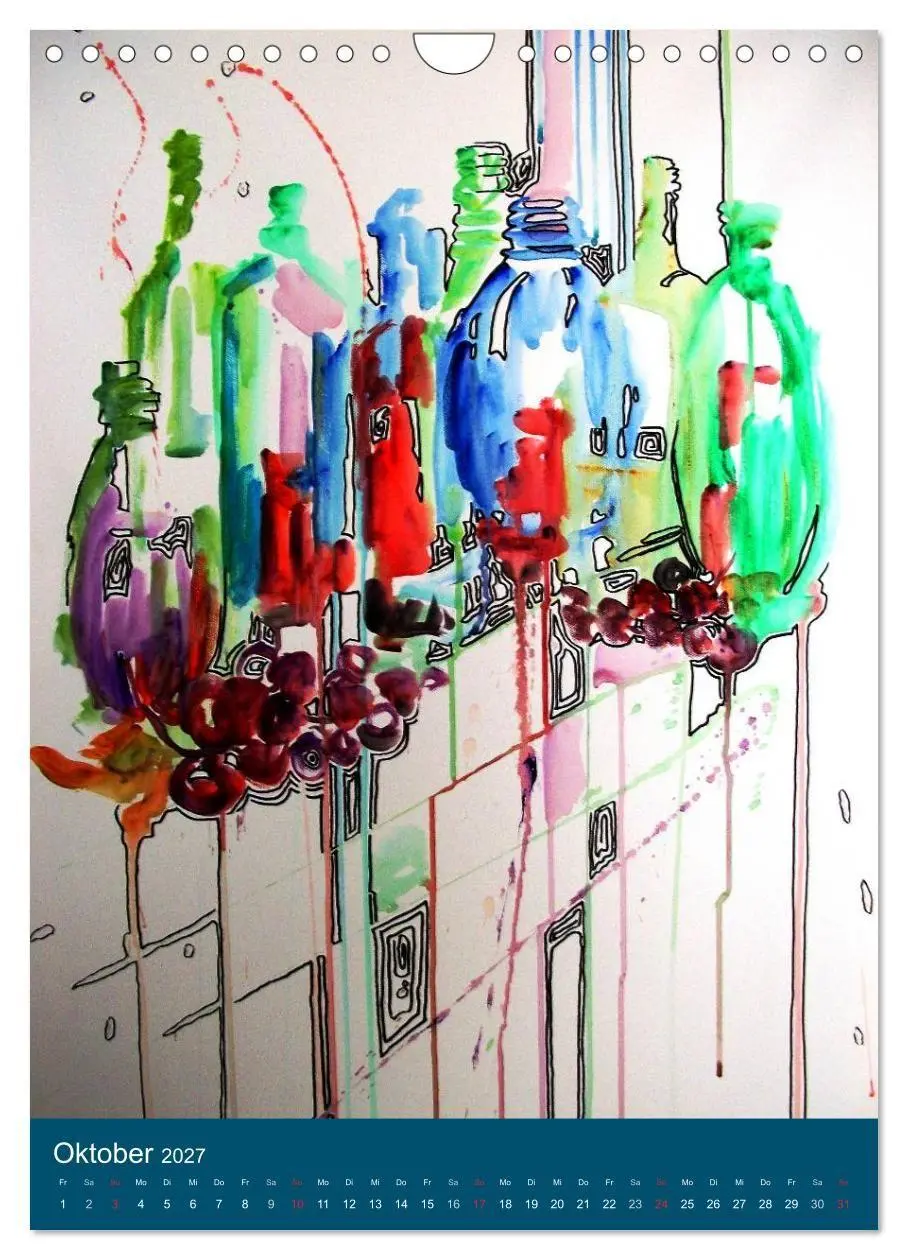Bild: 9783594064634 | Kunstkalender 2027 "Die etwas andere Welt" (Wandkalender 2027 DIN...