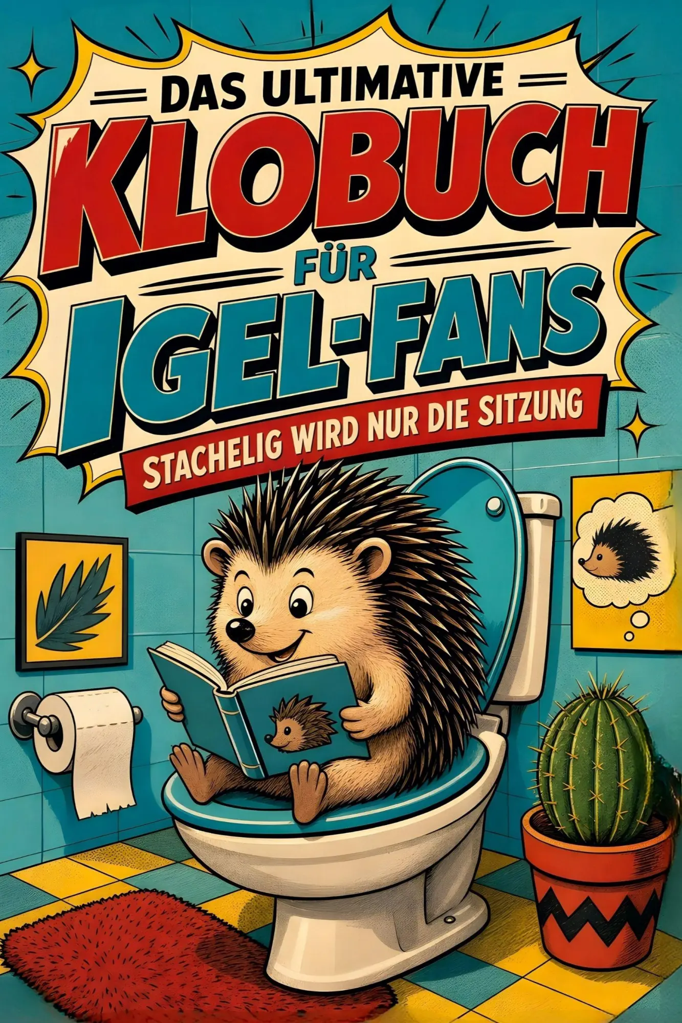 Cover: 9783696104634 | Das ultimative Klobuch für Igel-Fans | Stachelig wird nur die Sitzung