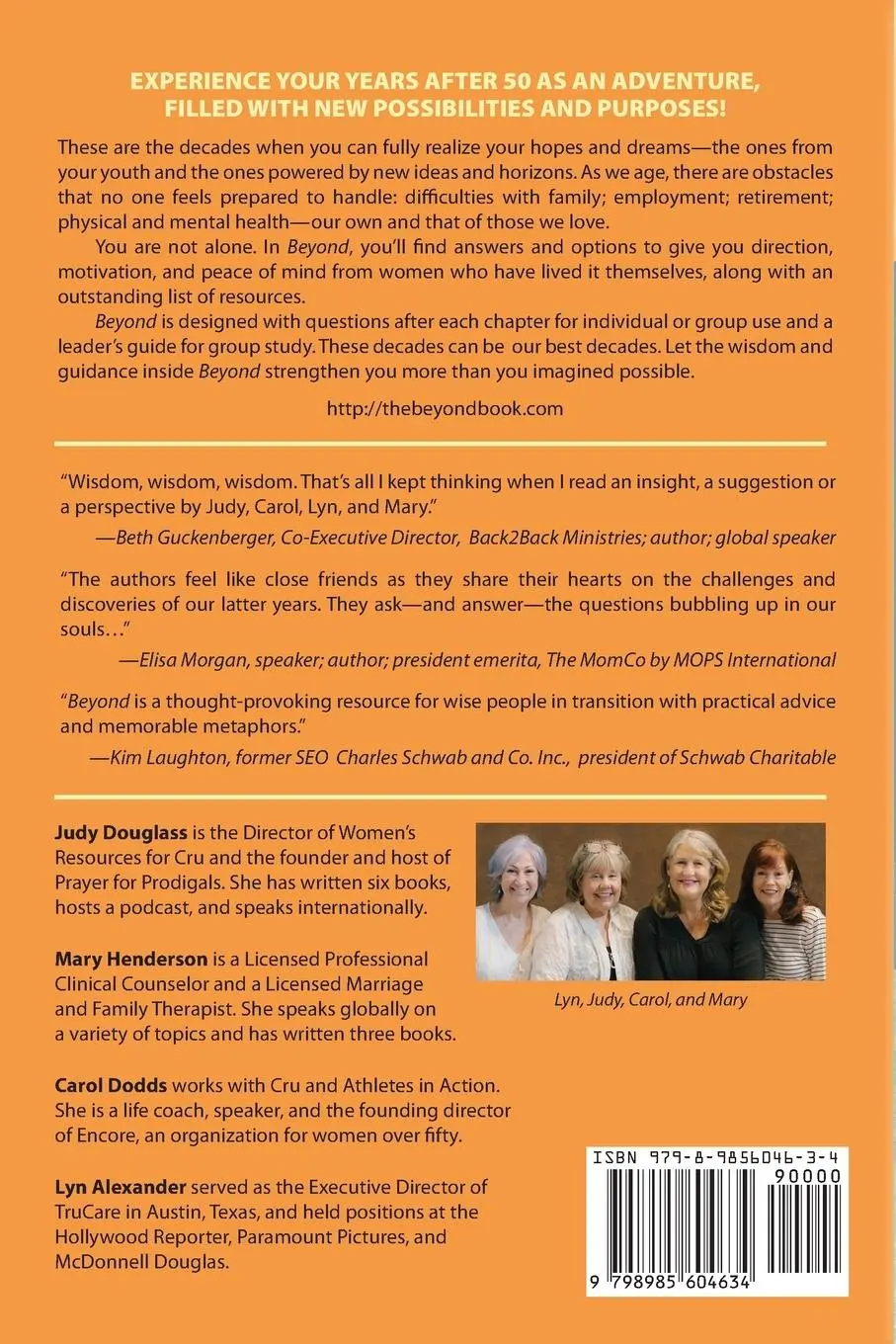 Rückseite: 9798985604634 | Beyond | Create a Life You Love After 50, 60, 70, and More | Buch