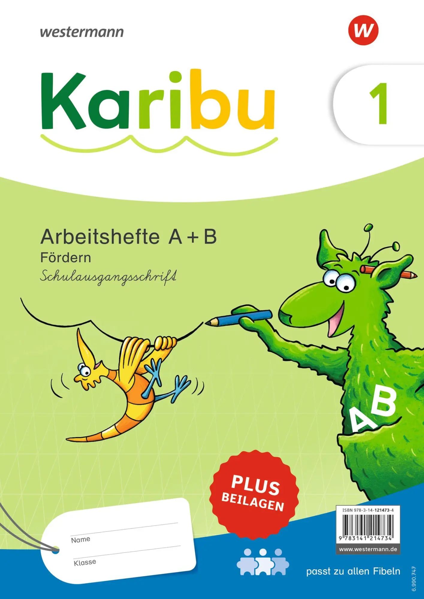 Cover: 9783141214734 | Karibu. Paket Arbeitshefte 1 (Teil A und B) Schulausgangsschrift...