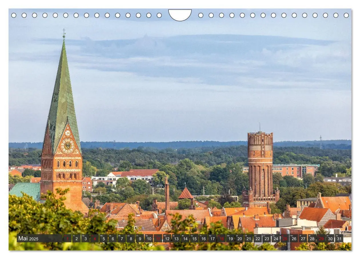 Bild: 9783435724734 | Lüneburg - Die Salz- und Hansestadt (Wandkalender 2025 DIN A4...