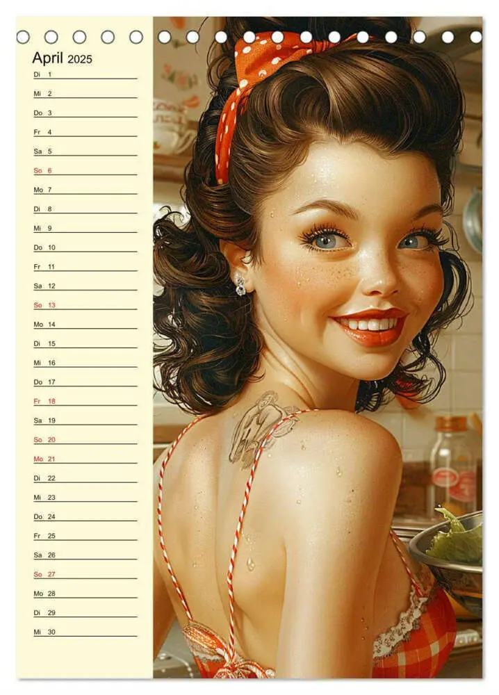 Bild: 9783457124734 | Schatz, ich hab gekocht! Sexy-lustige Pin-up-Girls in der Küche...