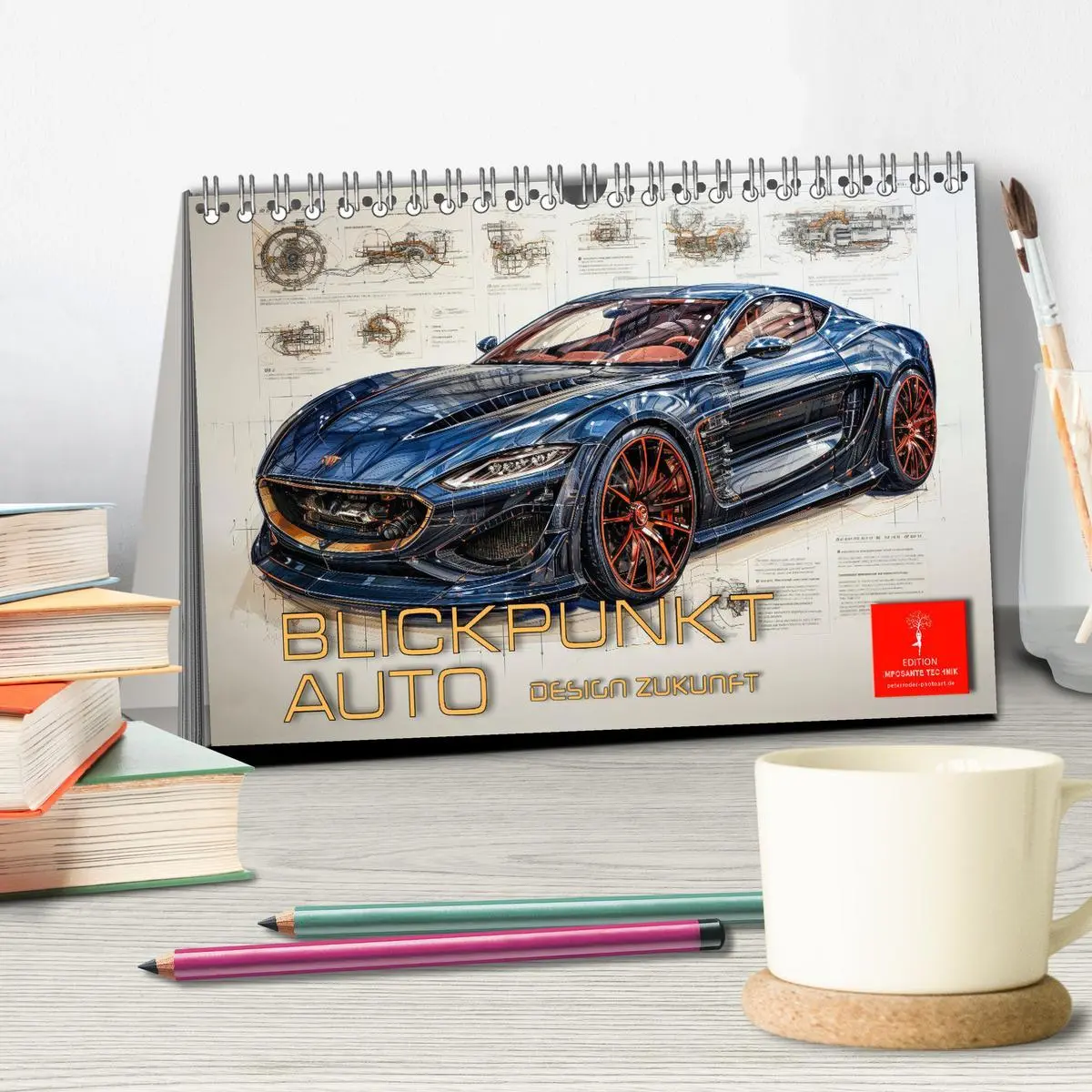 Bild: 9783457504734 | Blickpunkt Auto Design Zukunft (Tischkalender 2026 DIN A5 quer),...