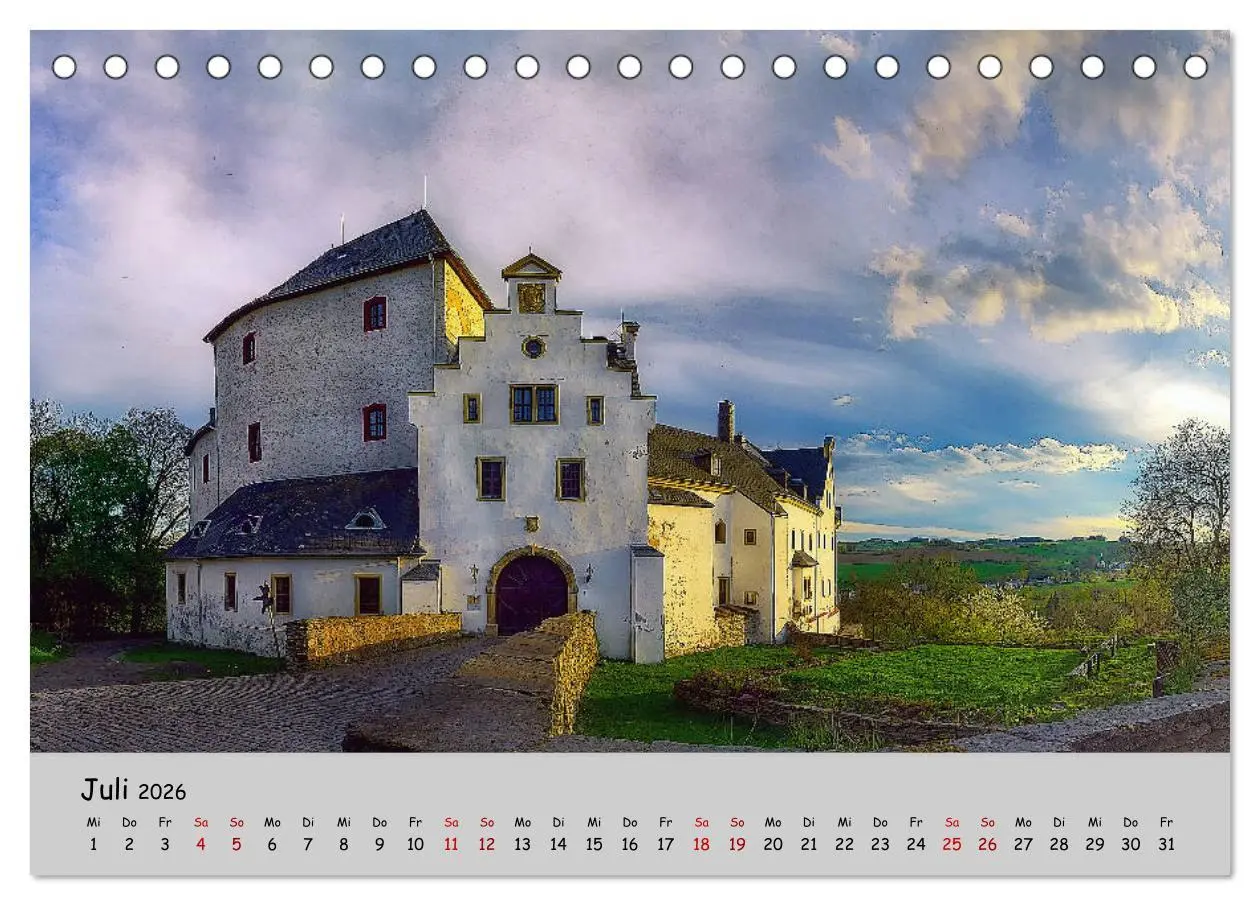 Bild: 9783457744734 | Historisches Erzgebirge (Tischkalender 2026 DIN A5 quer), CALVENDO...