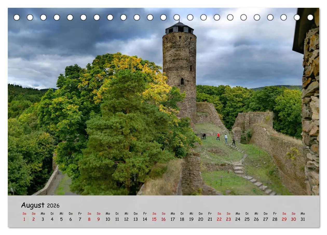 Bild: 9783457744734 | Historisches Erzgebirge (Tischkalender 2026 DIN A5 quer), CALVENDO...