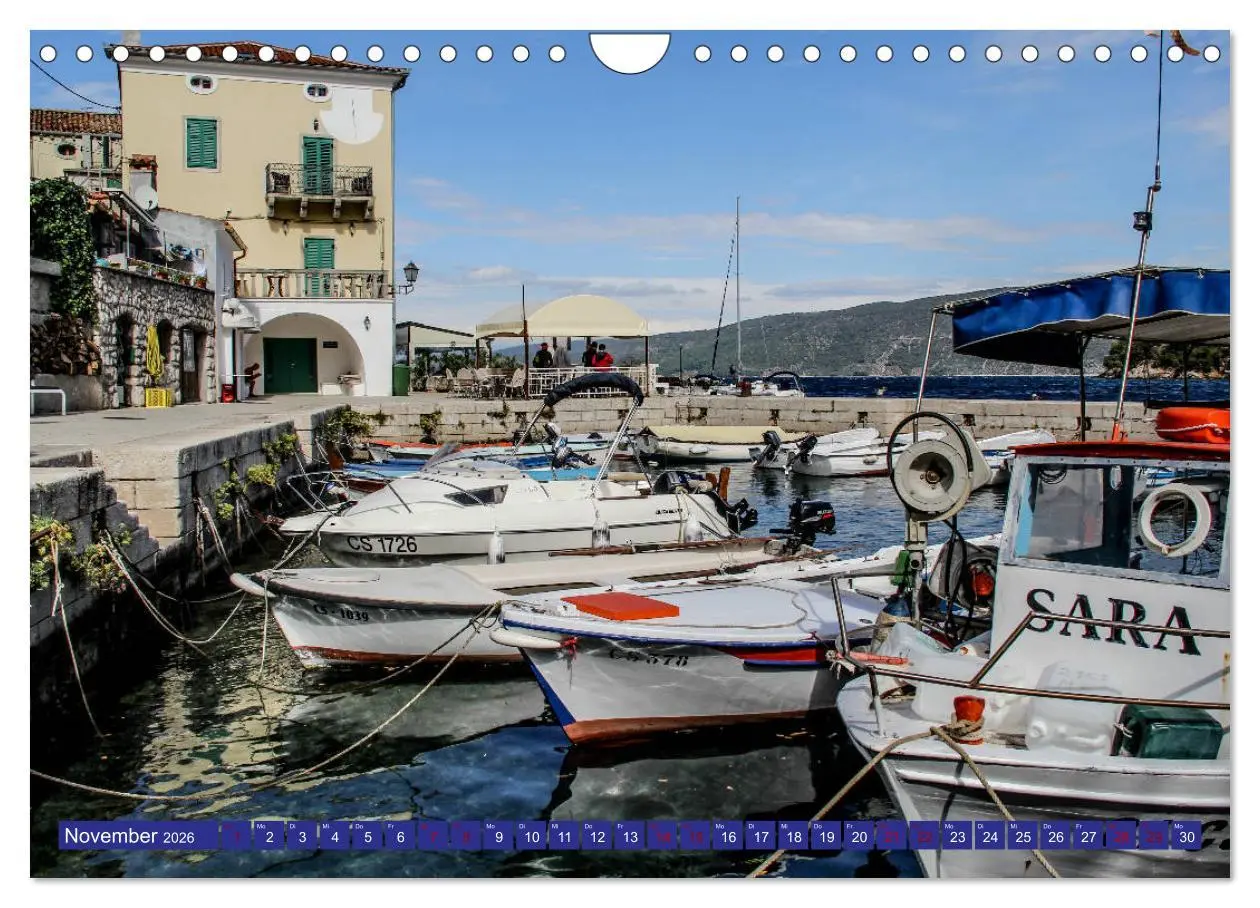 Bild: 9783457814734 | Inselwelt Cres &amp; Losinj (Wandkalender 2026 DIN A4 quer), CALVENDO...