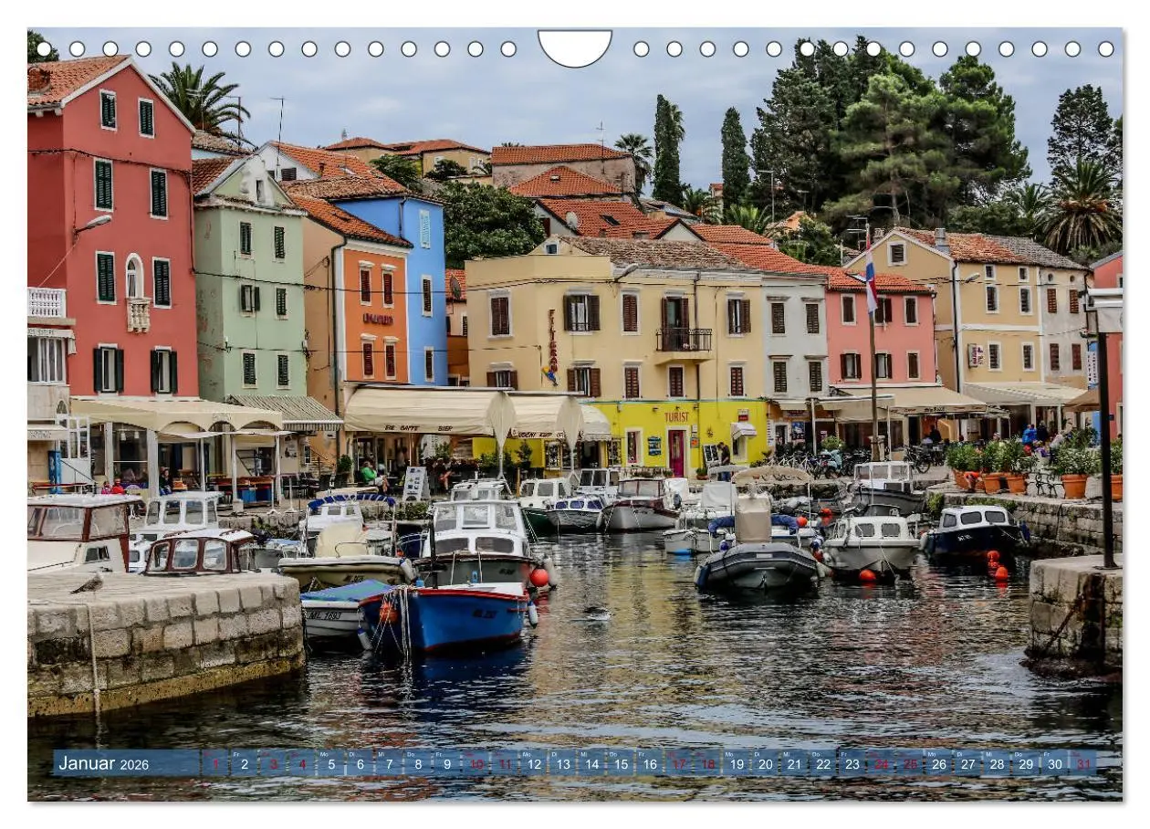 Bild: 9783457814734 | Inselwelt Cres &amp; Losinj (Wandkalender 2026 DIN A4 quer), CALVENDO...