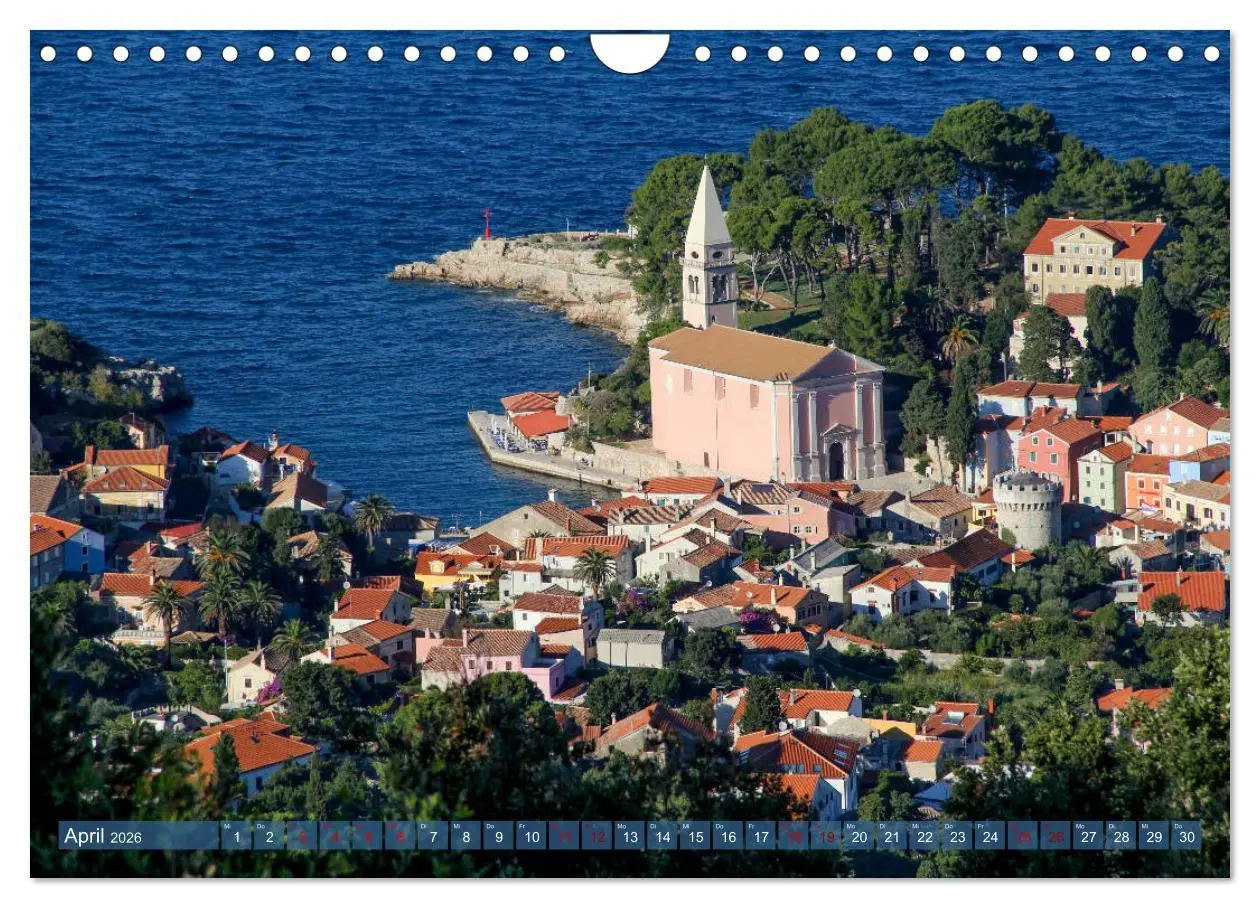 Bild: 9783457814734 | Inselwelt Cres &amp; Losinj (Wandkalender 2026 DIN A4 quer), CALVENDO...