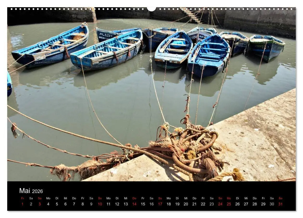 Bild: 9783457984734 | Essaouira. Marokko (Wandkalender 2026 DIN A2 quer), CALVENDO...