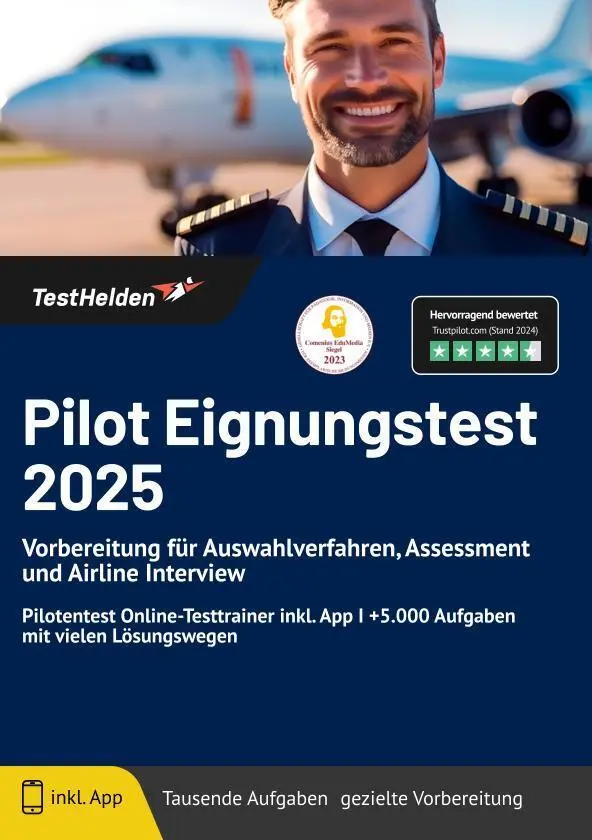 Cover: 9783988174734 | Pilot Eignungstest 2024 bestehen: Vorbereitung für...