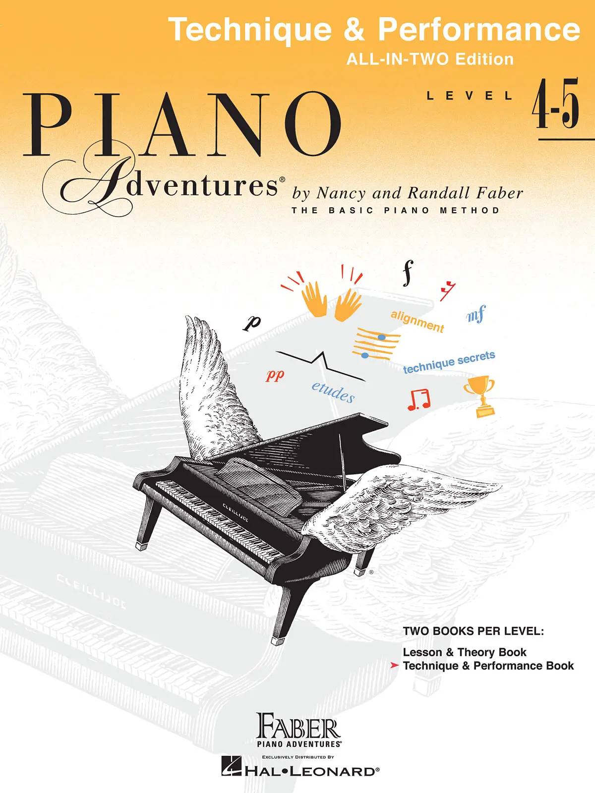 Cover: 888680704834 | Faber Piano Adventures Technique &amp; Performance | Level 4-5 | Faber