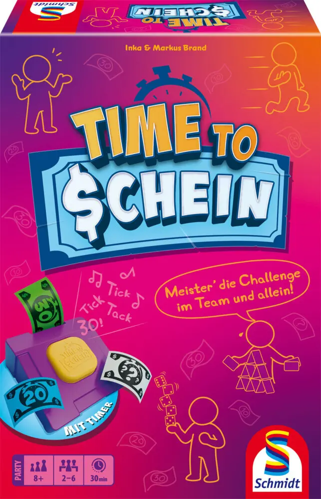Cover: 4001504494834 | Time to Schein | Familienspiel | Spiel | Schachtel | 49483 | Deutsch