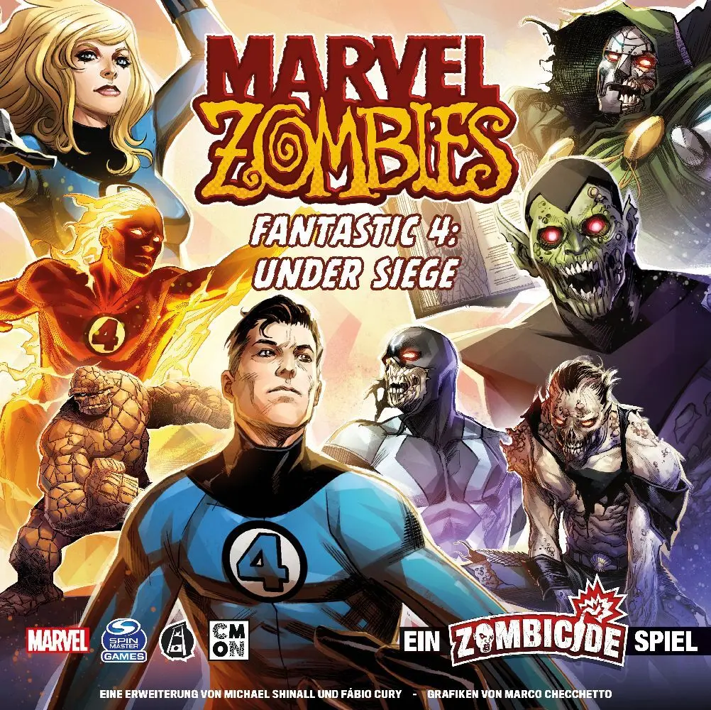 Cover: 4015566604834 | Marvel Zombies - Fantastic 4 Under Siege | Michael Shinall (u. a.)