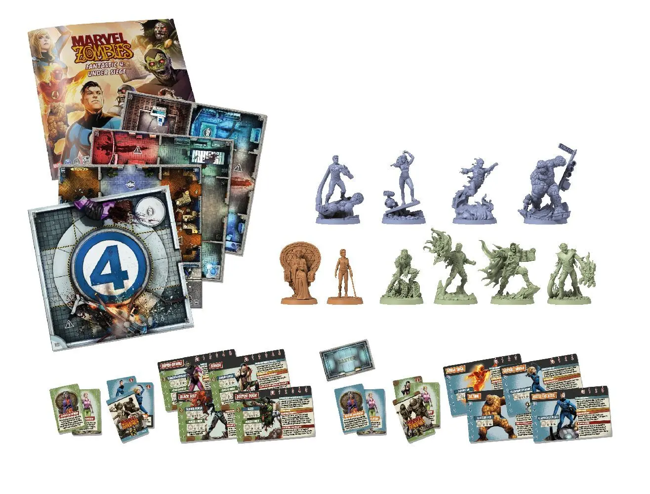 Bild: 4015566604834 | Marvel Zombies - Fantastic 4 Under Siege | Michael Shinall (u. a.)