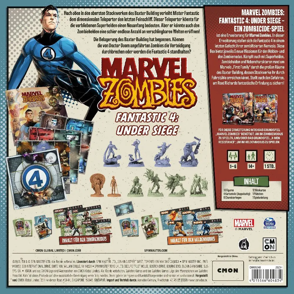 Bild: 4015566604834 | Marvel Zombies - Fantastic 4 Under Siege | Michael Shinall (u. a.)