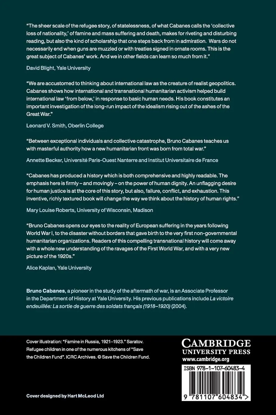 Rückseite: 9781107604834 | The Great War and the Origins of Humanitarianism, 1918-1924 | Cabanes