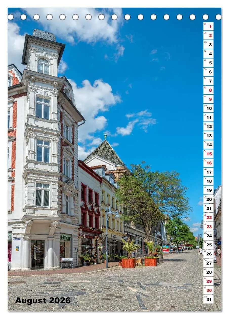 Bild: 9783516374834 | Gera - Stadt an der weißen Elster (Tischkalender 2026 DIN A5 hoch),...