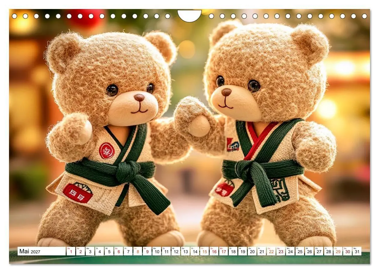 Bild: 9783594354834 | Auf die Plätze, Teddy, los! (Wandkalender 2027 DIN A4 quer),...